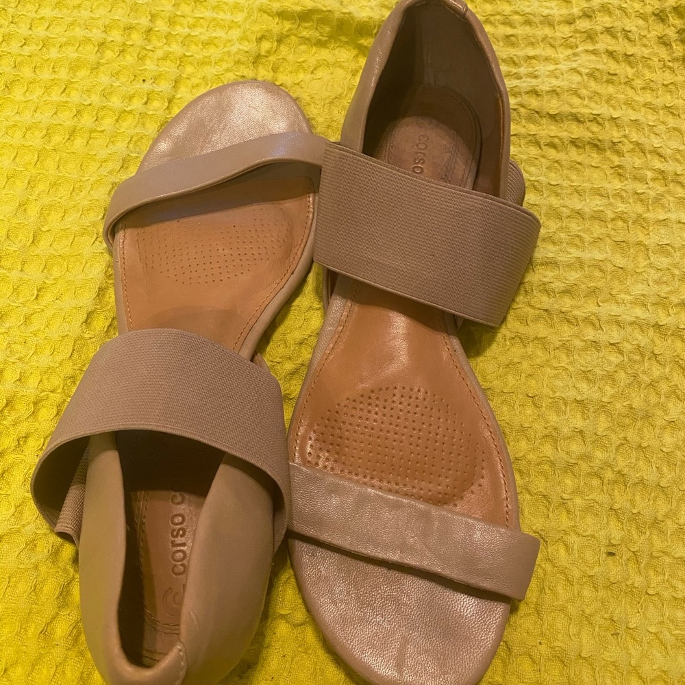 Nude Corso Como strappy flat